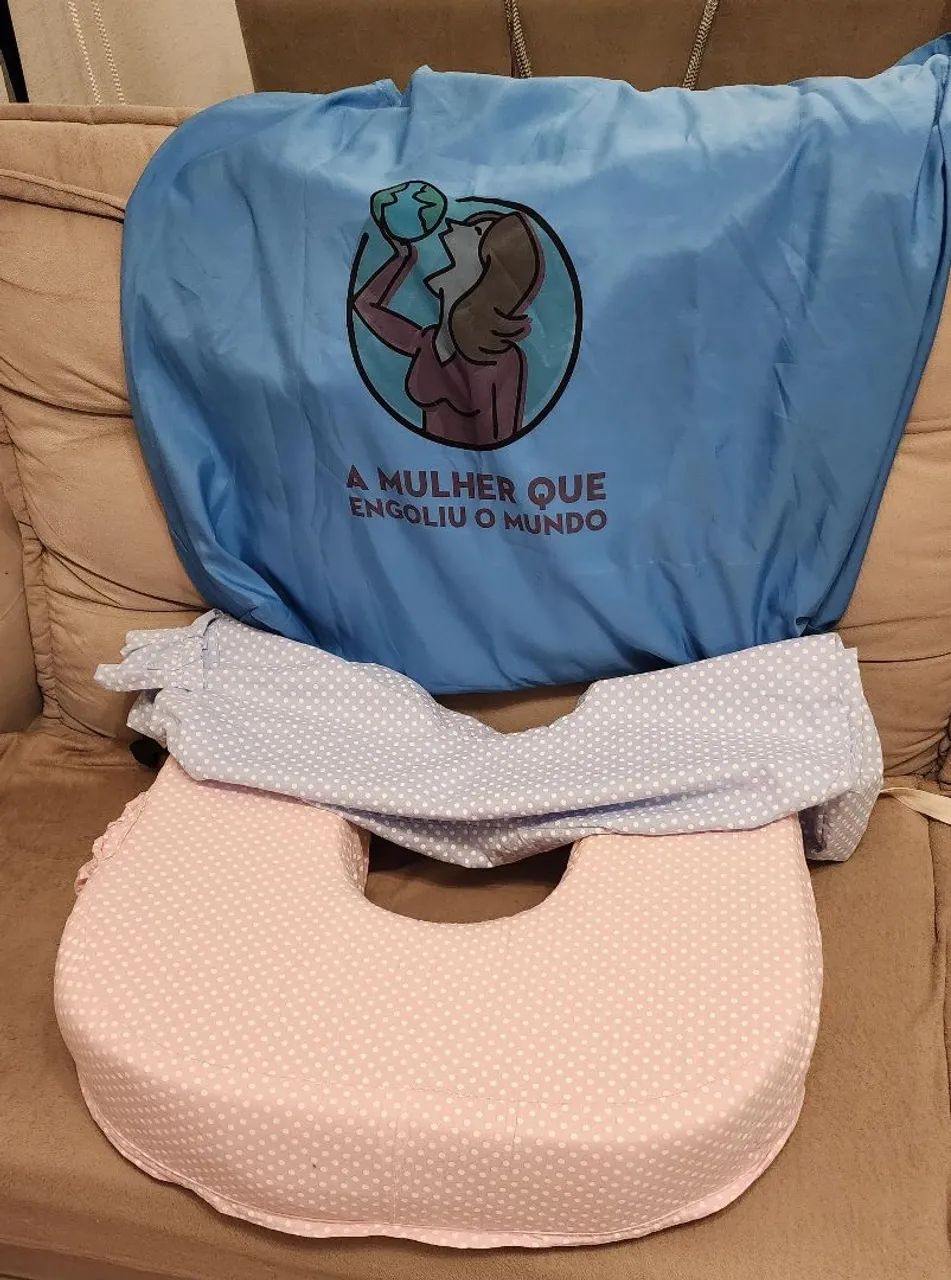Almofada Amamentação muita qualidade. Densa e resistente. - Foto 4