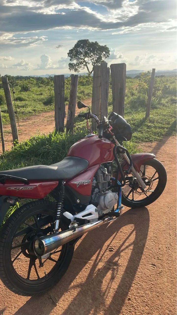 Titan 150 Esd 2008 partida moto impecável revisada  - Foto 3
