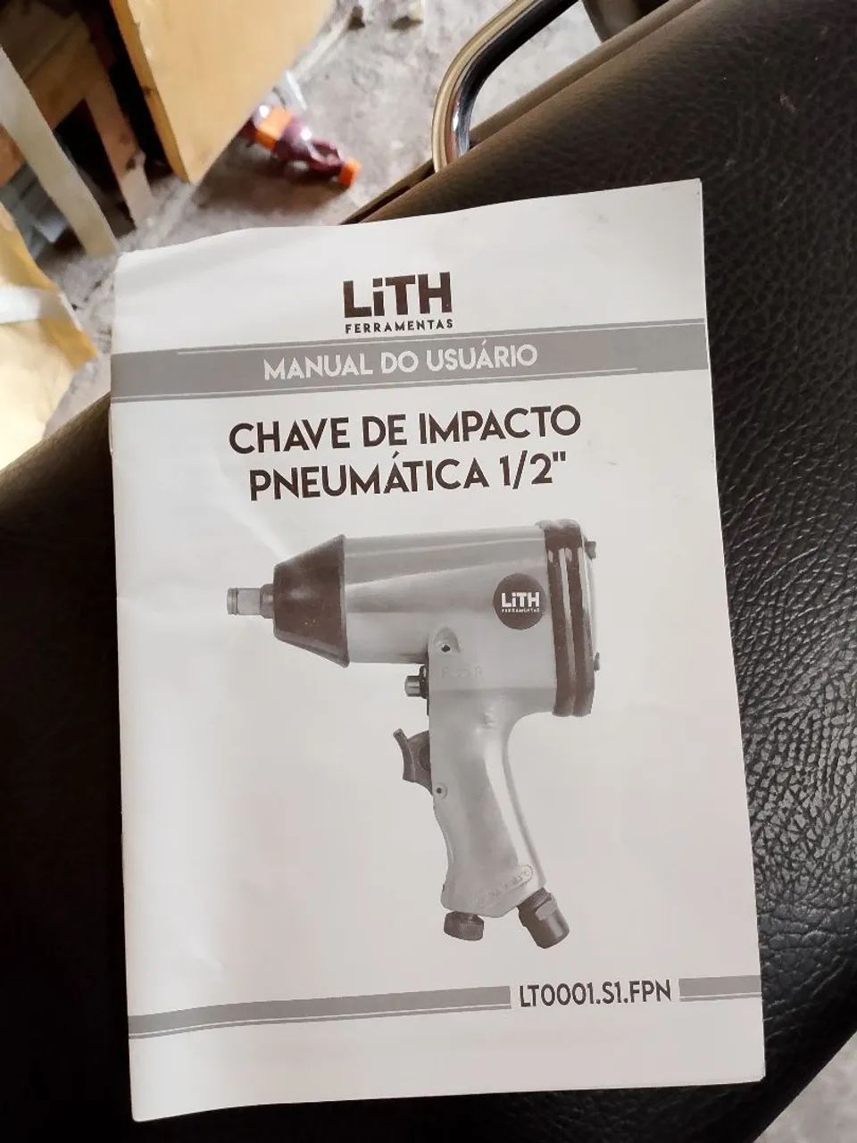 Chave de Impacto Pneumática LITH com Maleta - Foto 2