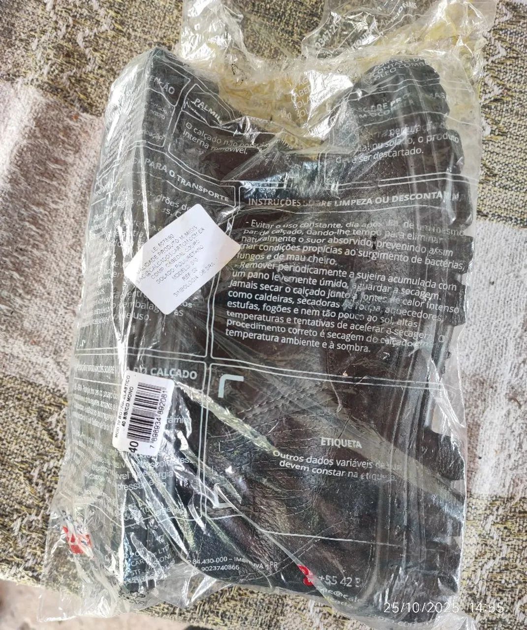 Kit EPI laranja para entregador  - Foto 3