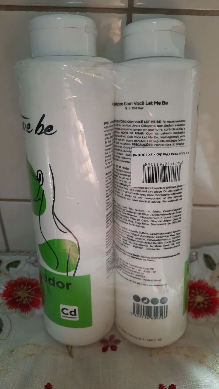 Let Me Be Shampoo with Aloe Vera and Collagen 1L