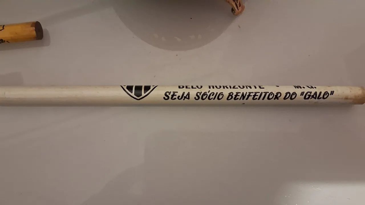 Atlético MG Raro lápis década 60/70 item de Colecionador  - Foto 2
