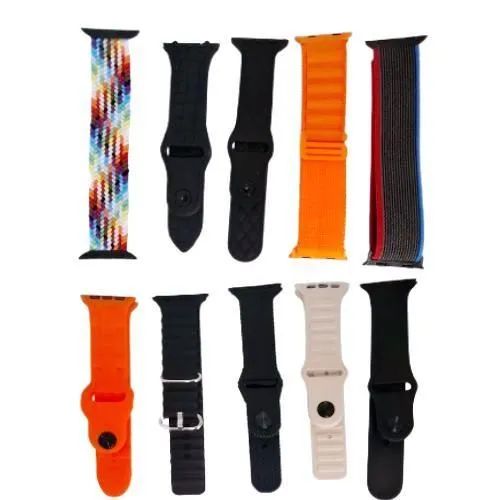 Smartwatch W10 - com 10 pulseiras diversas cores - Foto 5