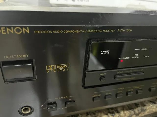 Receiver Denon Avr-1600 - Funcionando! Leia! - Foto 4