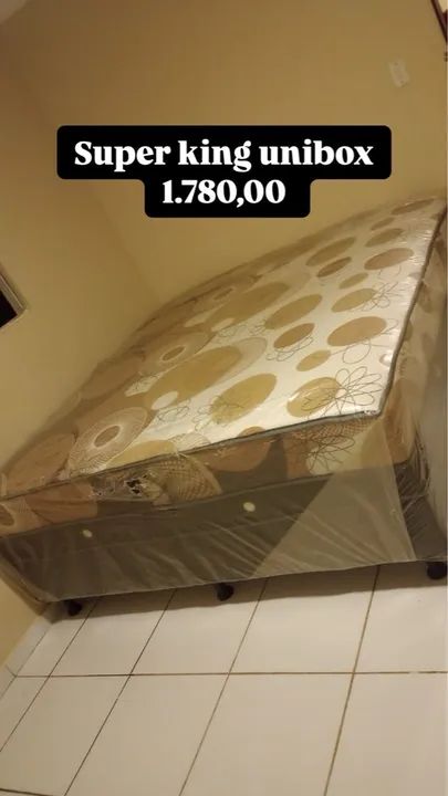 Cama Queen e super king promoção 