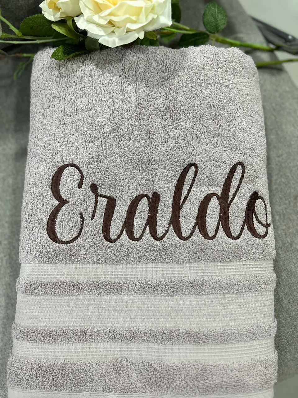Toalhas e bordados personalizados - Foto 3