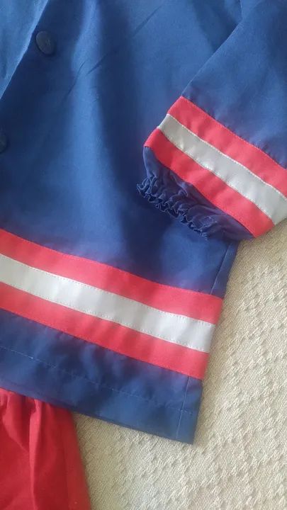 Fantasia infantil carnaval bombeiro - Foto 3