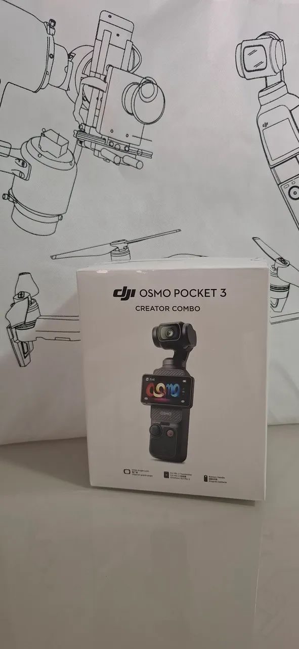 Osmo Pocket 3 Creator Combo - Novo