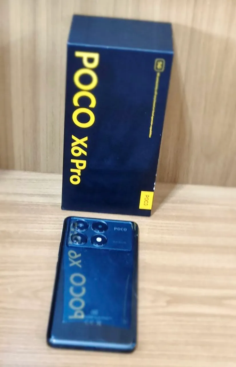 Poco X6 Pro de 512Gb e 12Ram completo