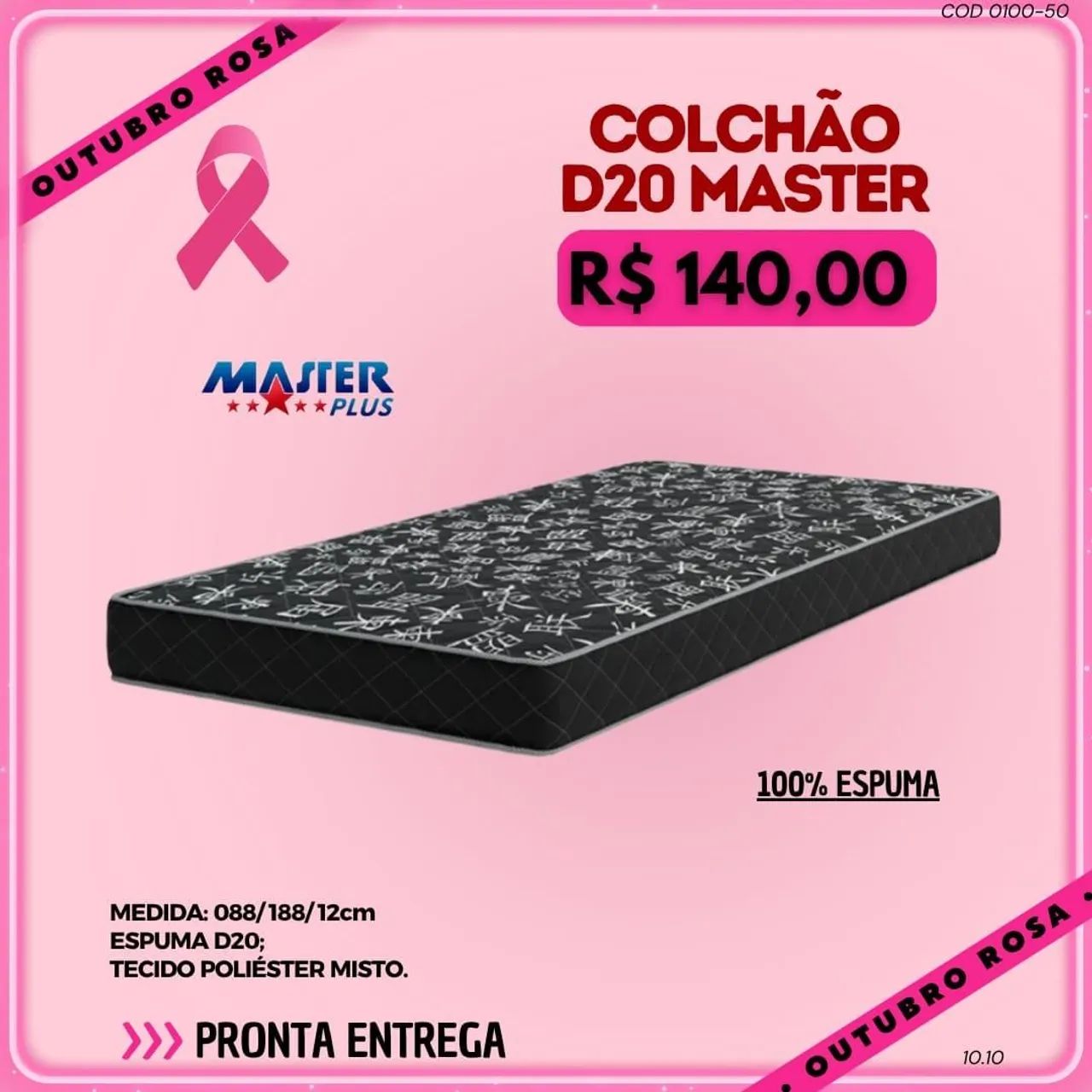 Colchão solteiro D20 