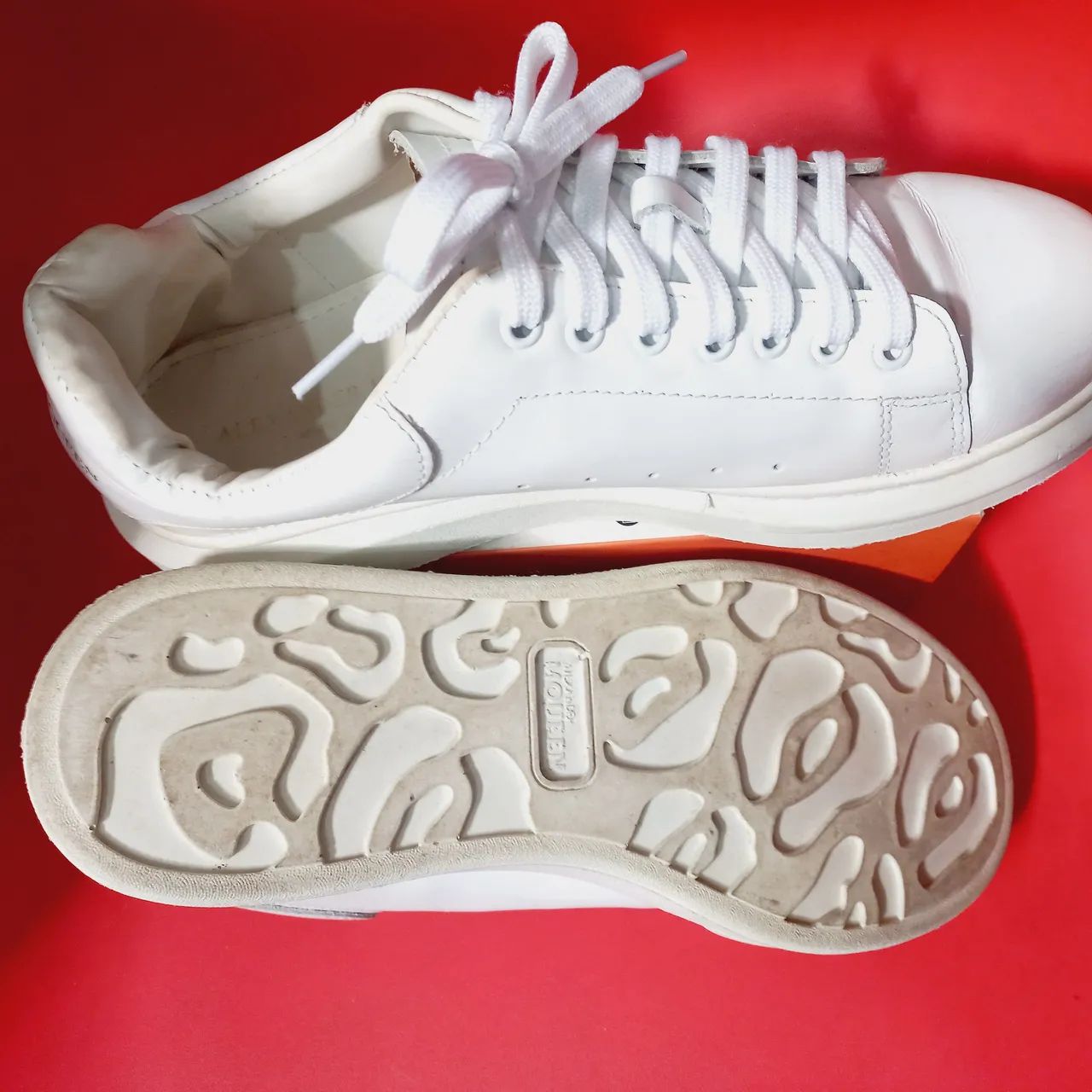 Tênis Branco Alexander McQueen Original Calçados Vila João Vaz