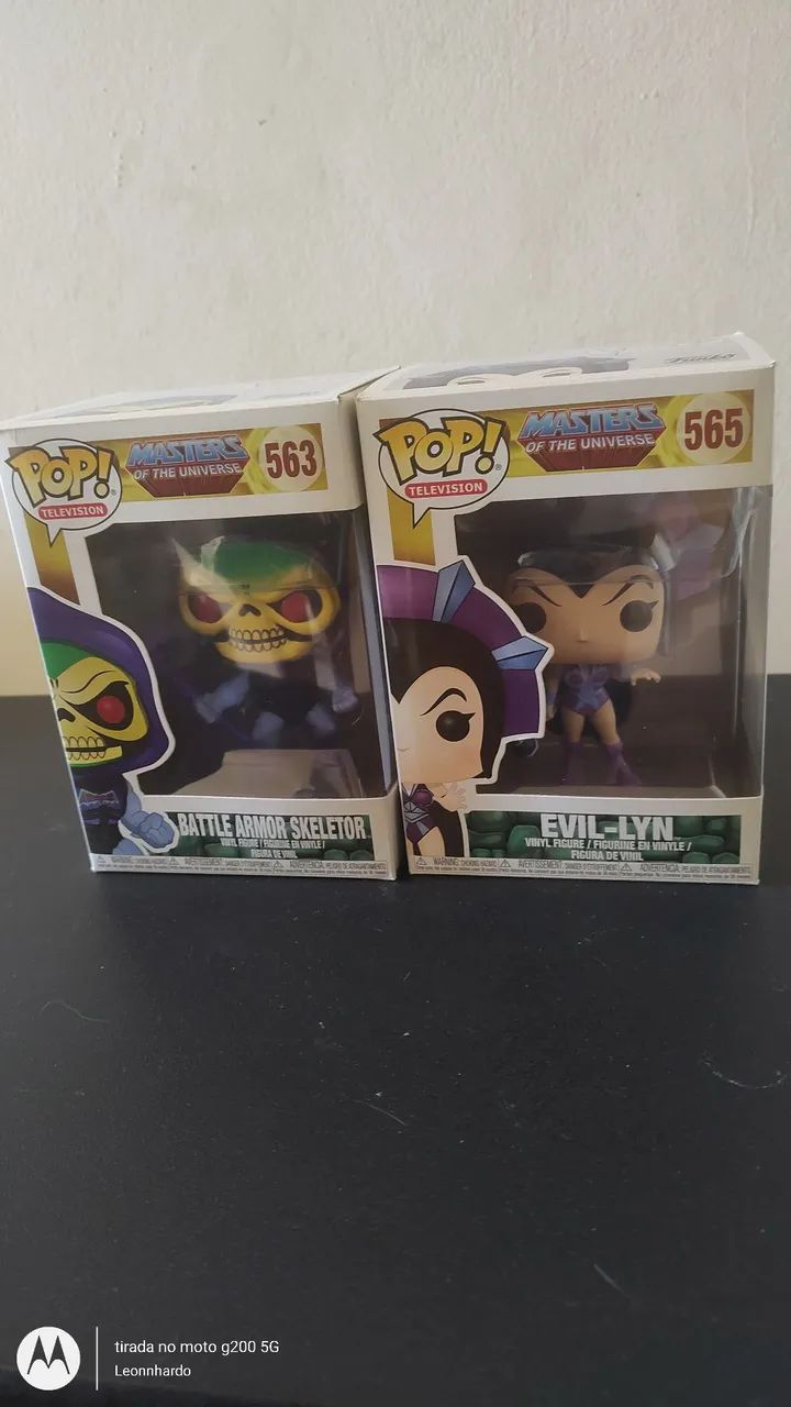 Funko Pop Masters of the Universe - Battle Armor Skeletor e Evil-Lyn