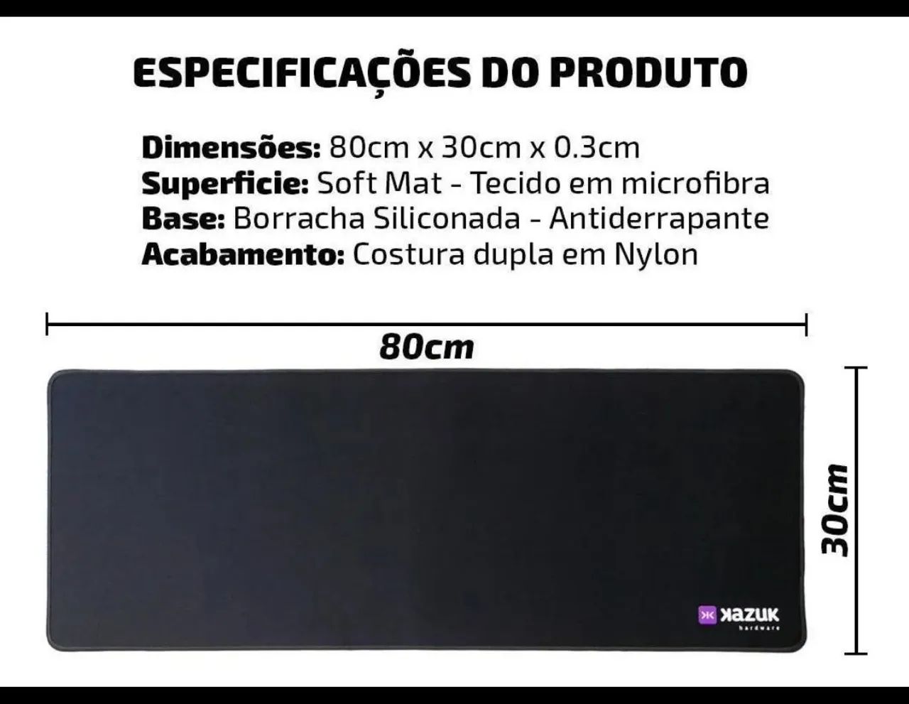Mousepad Kazuk Hardware - Foto 4