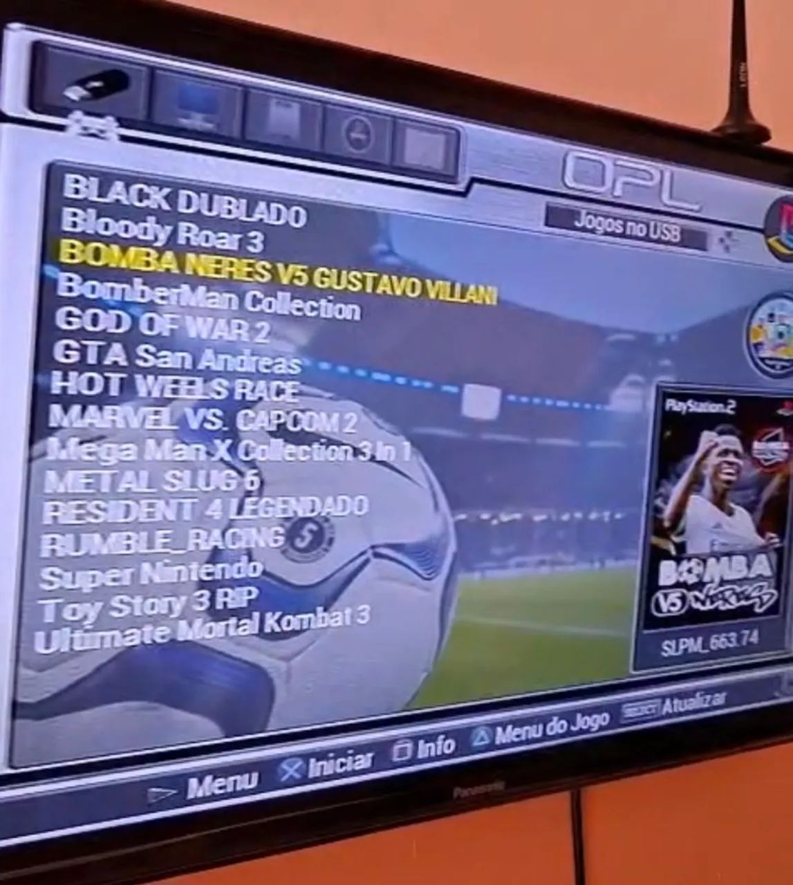 PS2 completo pronto pra jogar com 17 jogos! - Foto 2