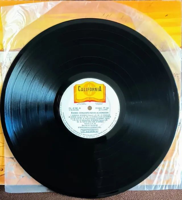 Lp Disco de Vinil Gospel Evangélico Conjunto Novo Alvorecer - Êxodo - Foto 3