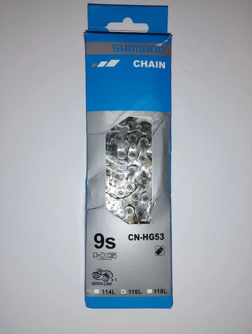 Corrente Shimano HG 53 9 velocidades