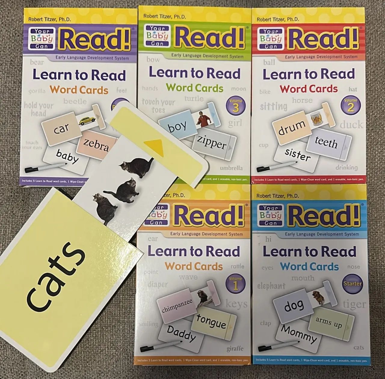 Kit de Aprendizagem para Bebês - Baby Can Read! - Foto 4