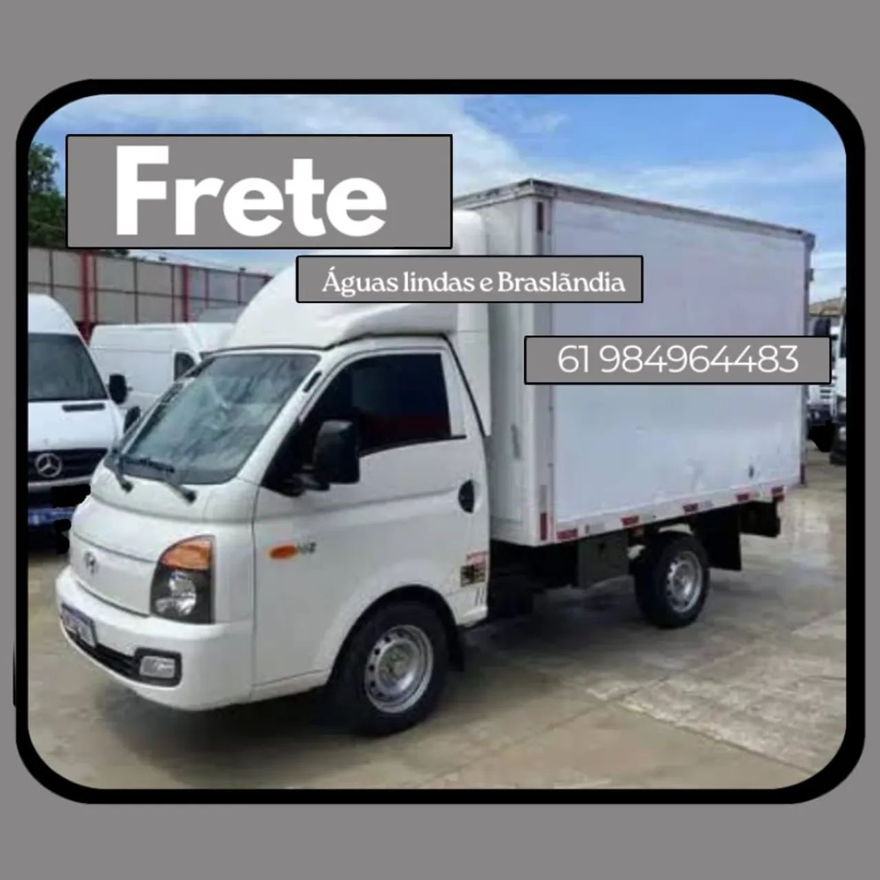 Fretes em Águas Lindas e Braslãndia 