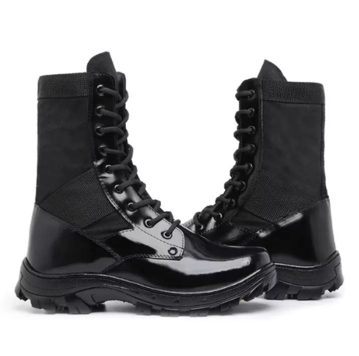 Bota Coturno Masculina Preta Couro, Nova, n42 - Foto 3