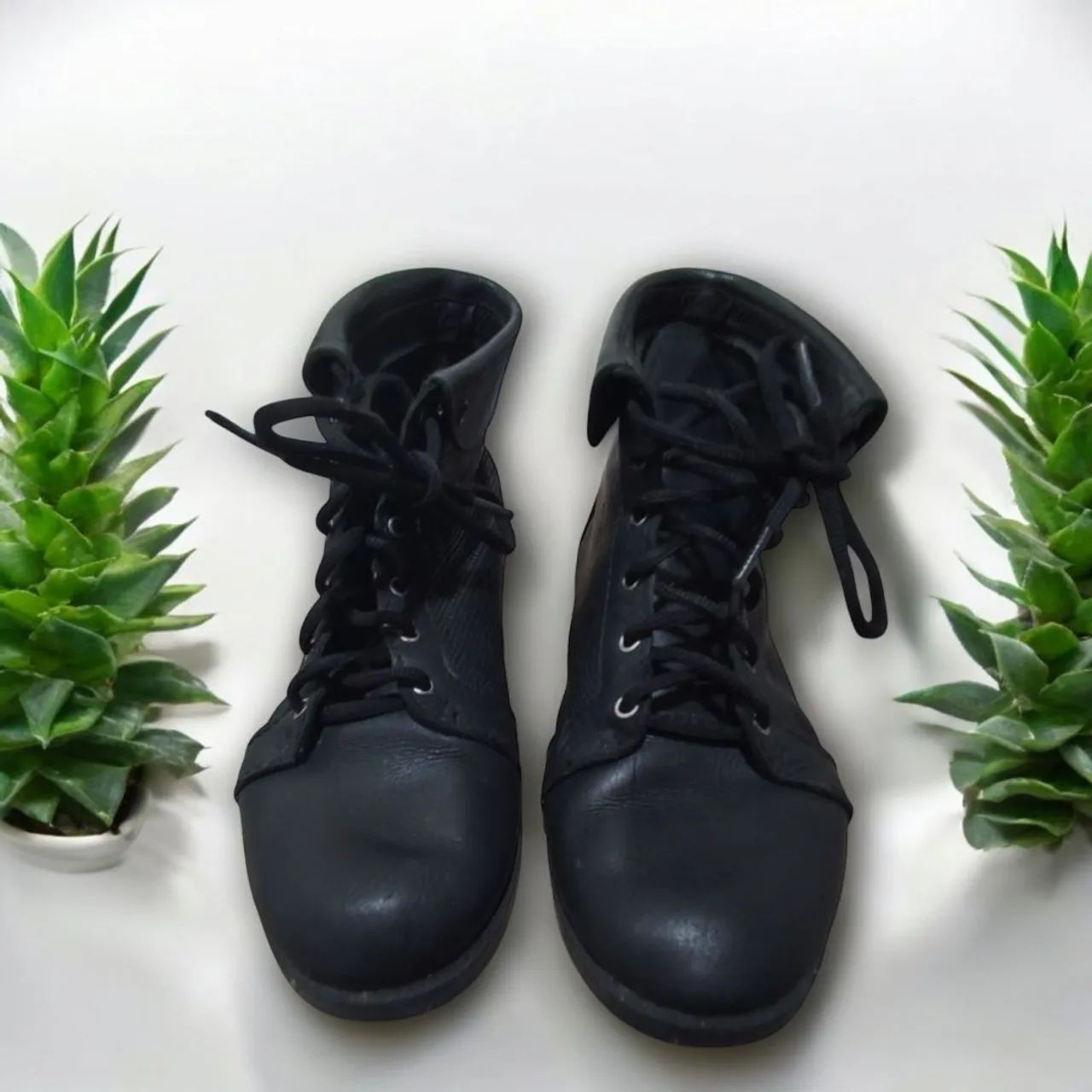 Botas Coturno Preta Tamanho 36
