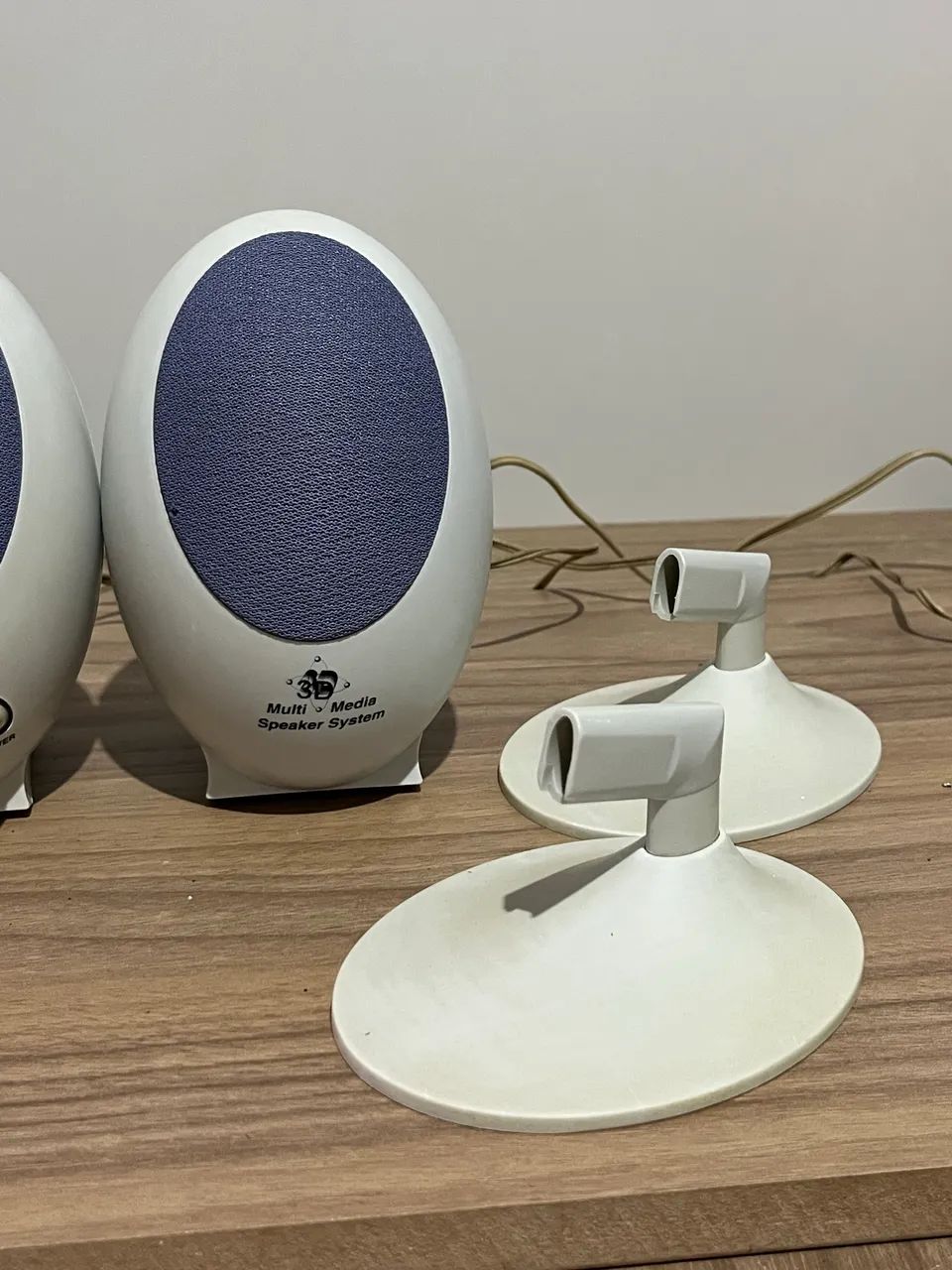 Caixinha de som computador, multimídia speaker 3d, raridade  - Foto 3