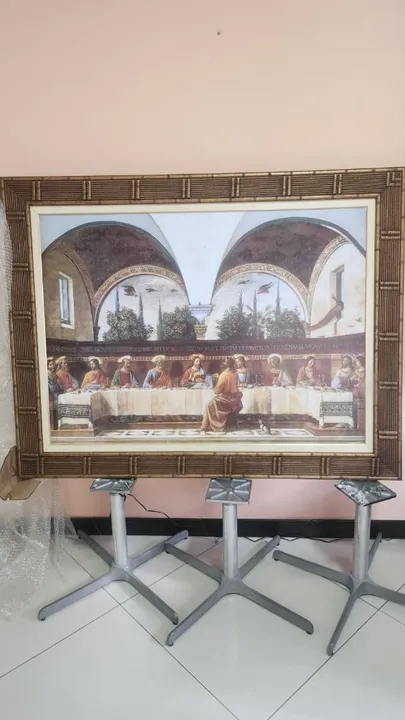 Quadro da Última Ceia - Obra de Arte
