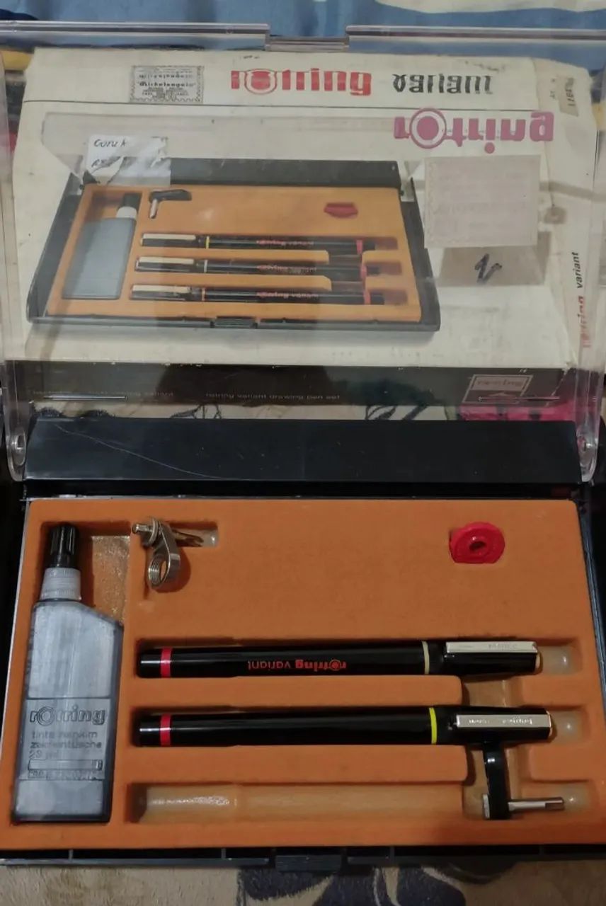 Kit Nanquim Rotring e Standardgraph  - Foto 4