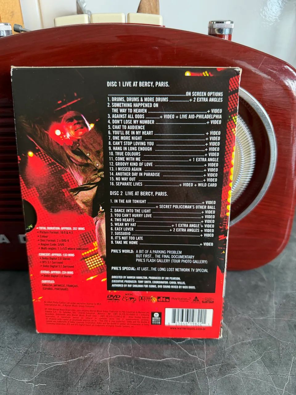 DVD Phil colins e duram duram - Foto 2
