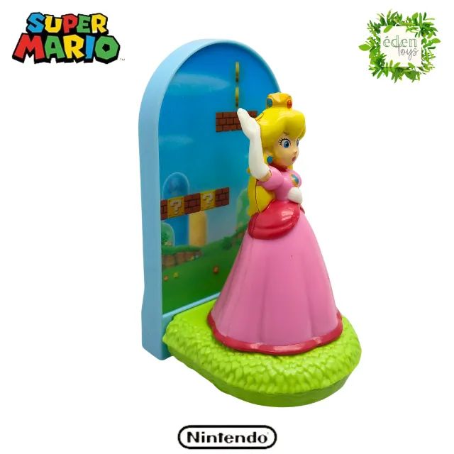 Boneco Super Mario - Princesa fundo colorido (cód 051) - Foto 2
