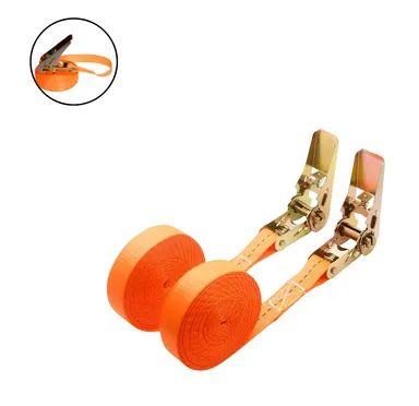 Kit 2 Cinta De Amarração Com Catraca 2.5cm 5m 250kg Bomvink