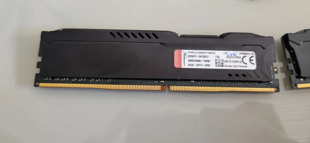 HyperX Fury DDR4 RAM Memory - 8GB (2x4GB)64264605176577122