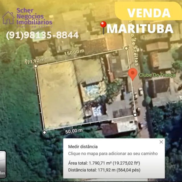 Vendo Área comercial em Marituba