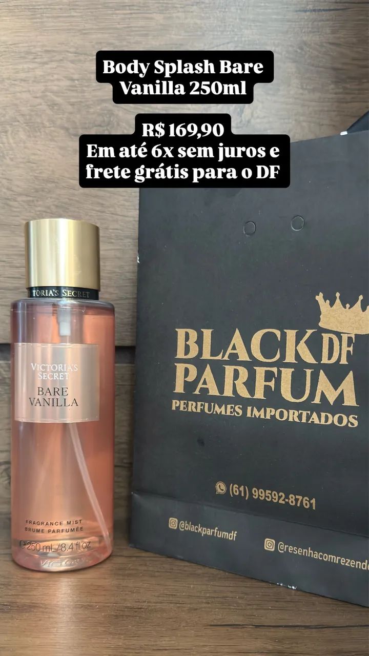 Body Splash Bare Vanilla 250ml