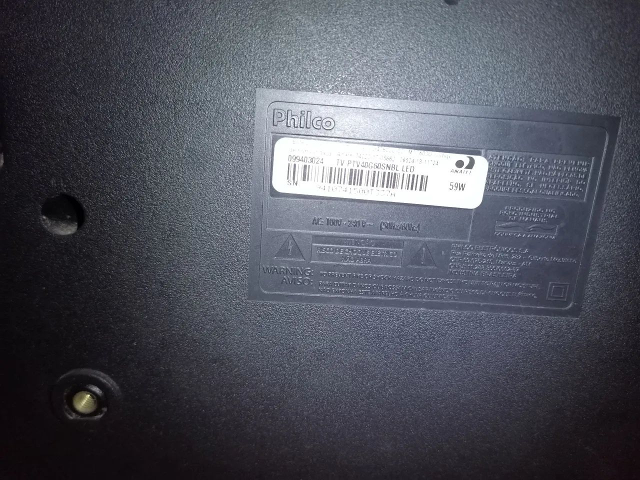 TV Philco 40" para retirar peças - Foto 2