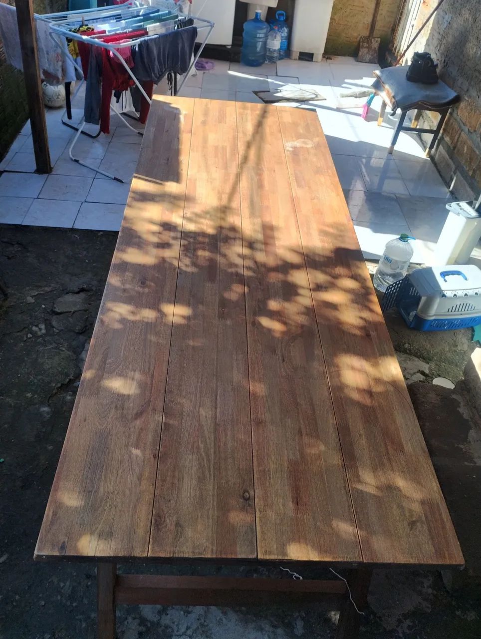 Mesa madeira rústica 