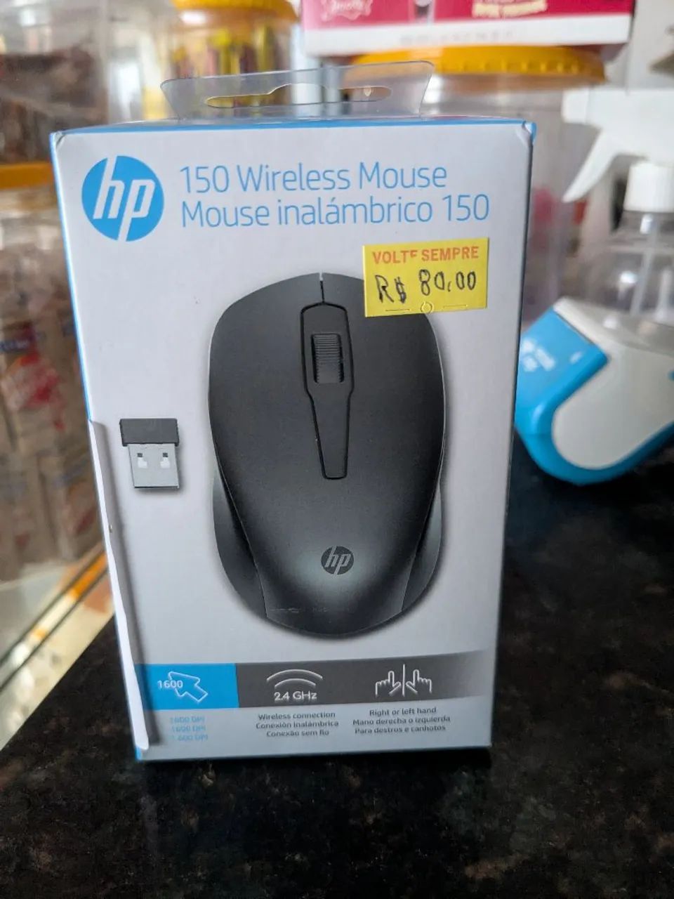 Mouse sem fio HP 150 - Foto 4