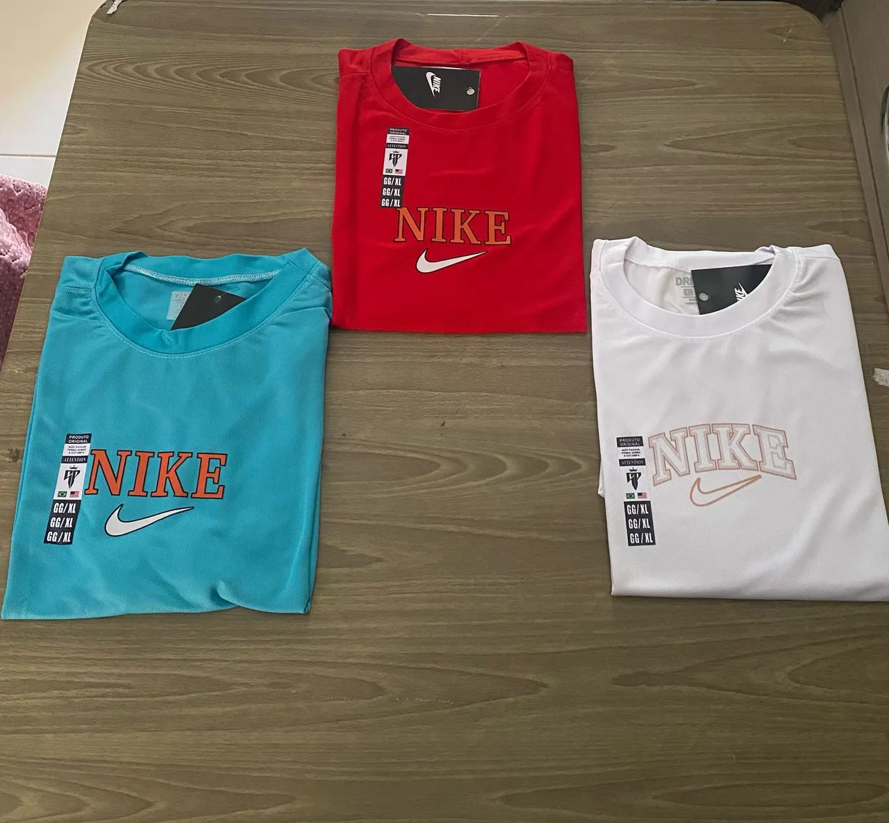 Camisas Dri Fit Oversized 