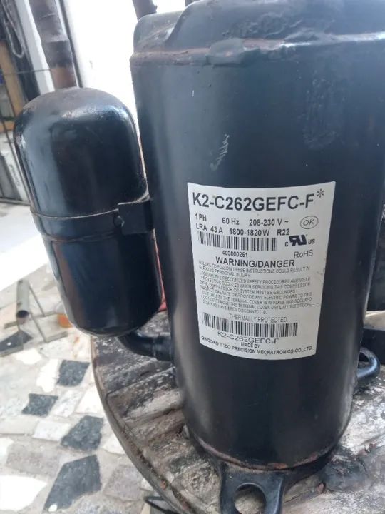 Compressor Ar condicionado 18k R22