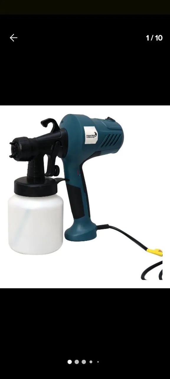 Pistola de Pintura Elétrica para Jardinagem