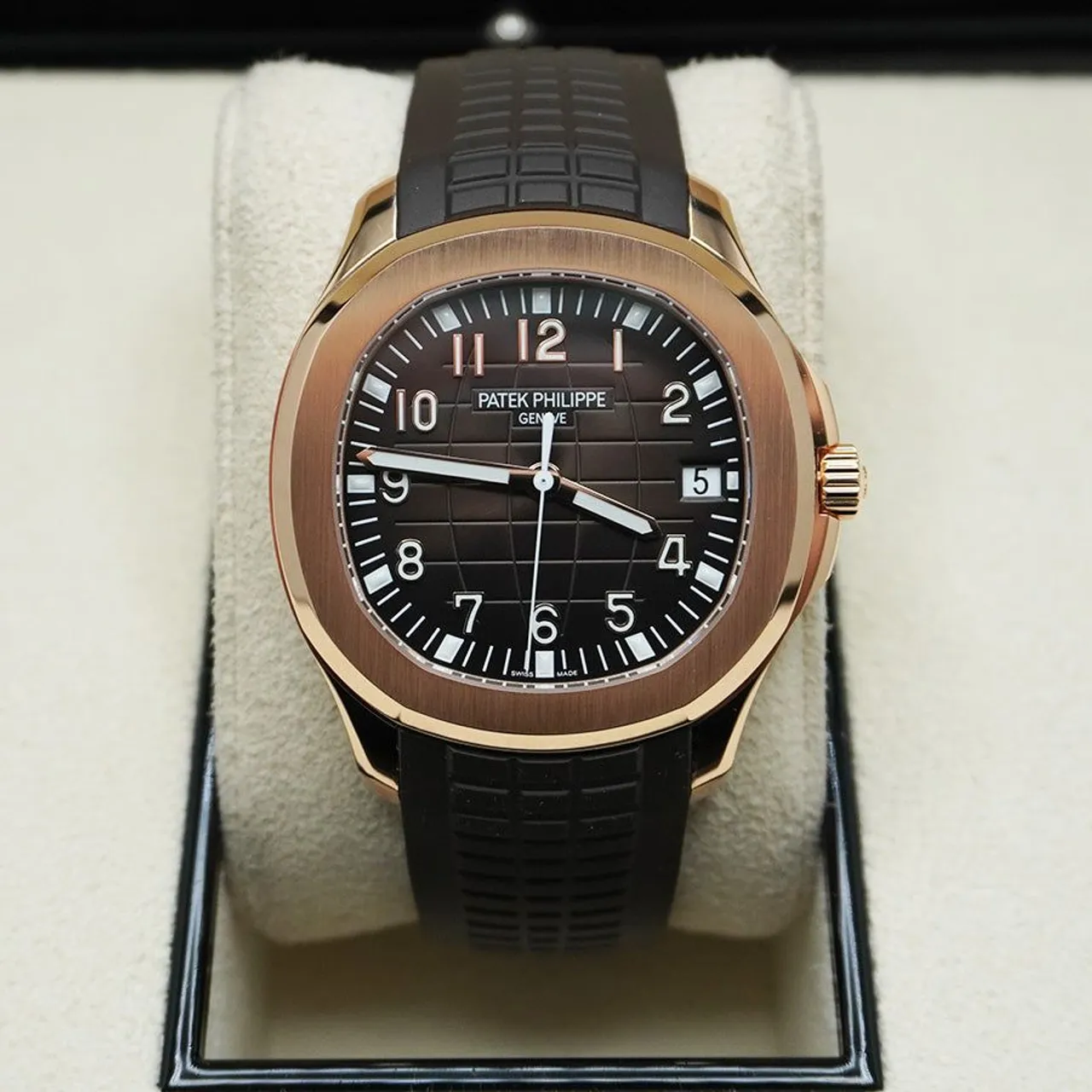 Relógio Patek Philippe Aquanaut Rose Gold Luxo