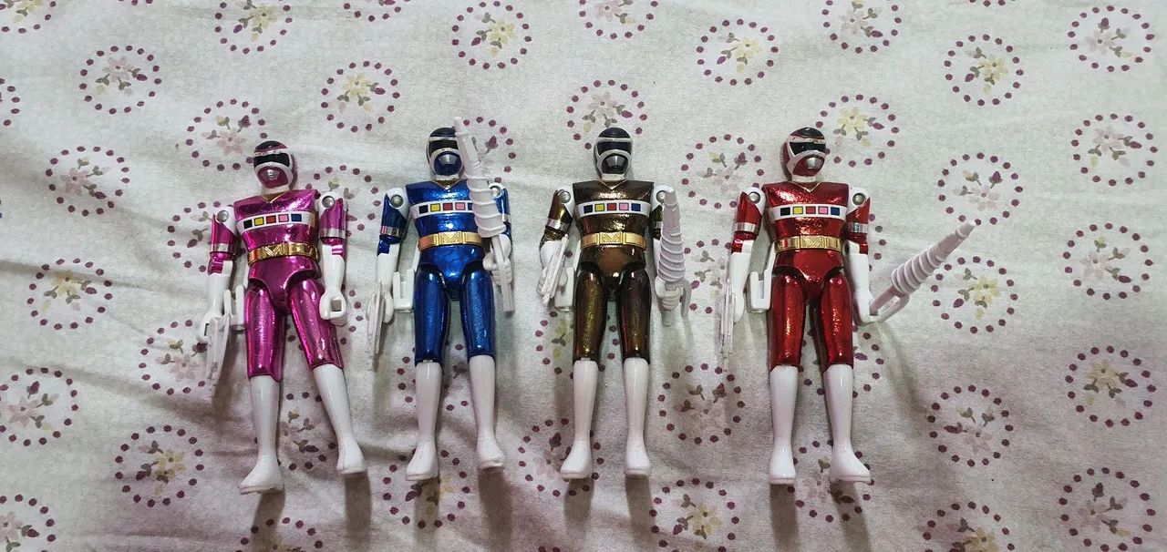 Action Figures Power Rangers In Space