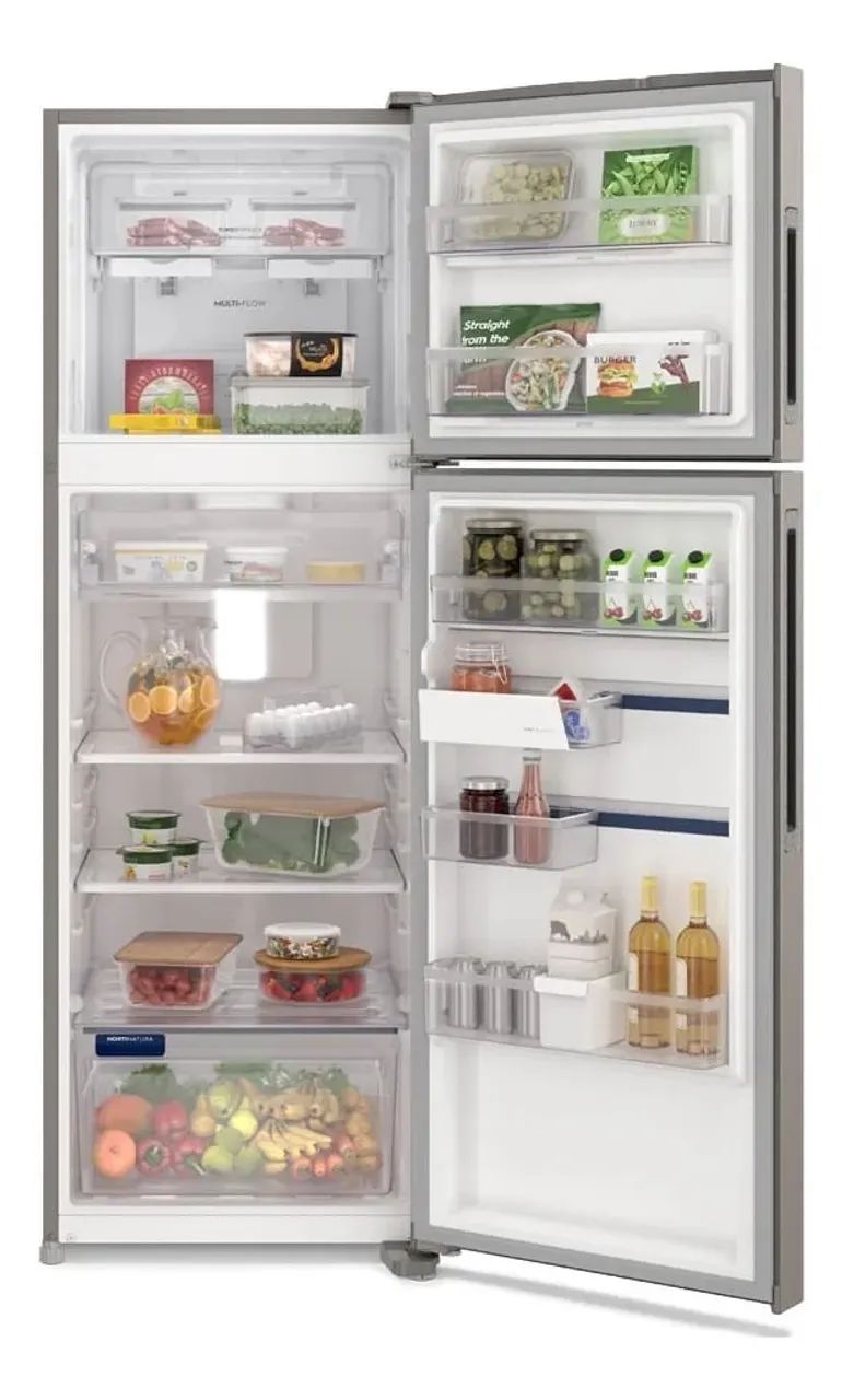 Geladeira Electrolux 390 Litros INVERTER Frost Free 2 Portas - Inox - Foto 6