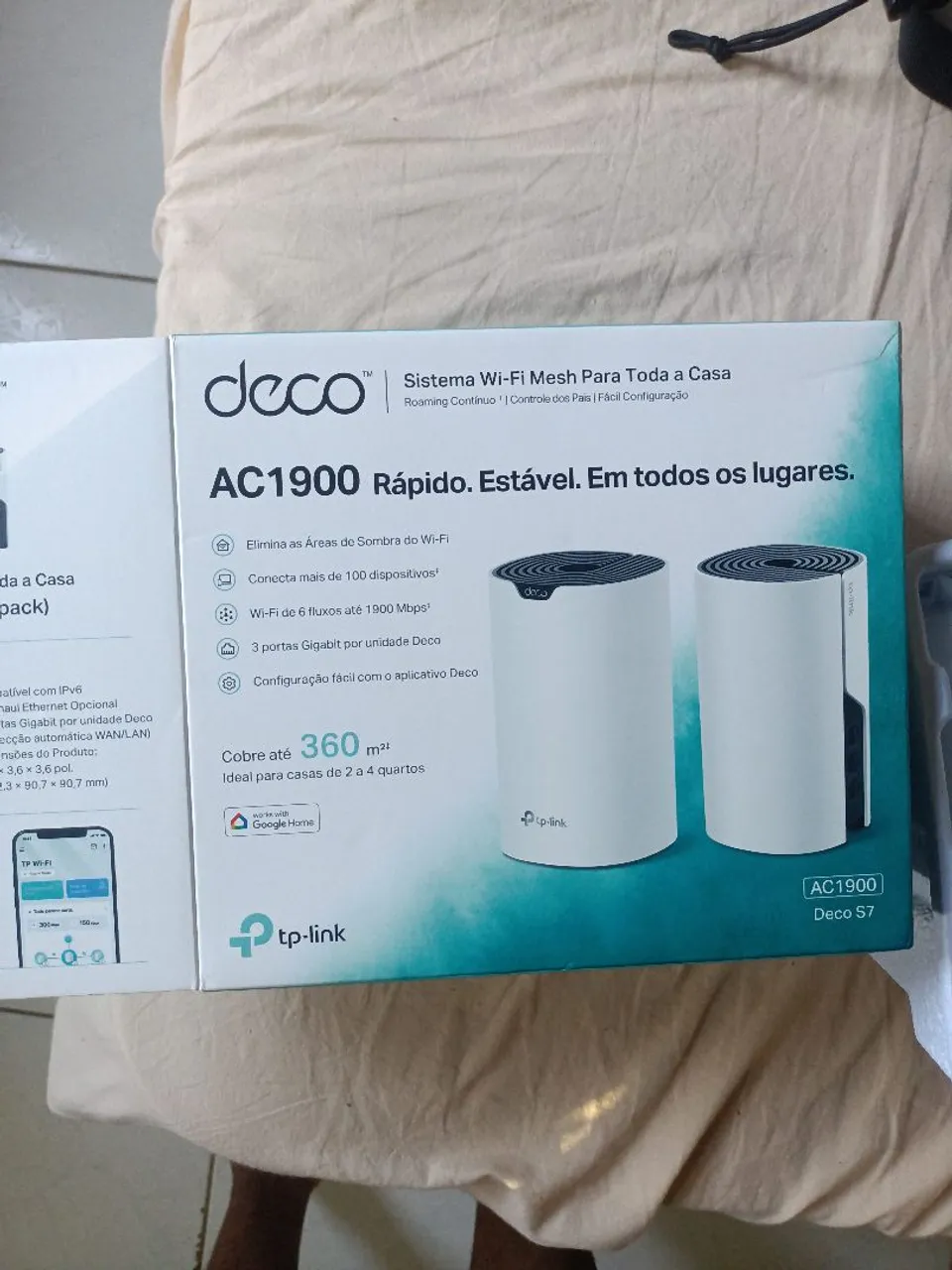 Deco S7 AC1900 - Sistema Mesh Wi-Fi para Toda a Casa