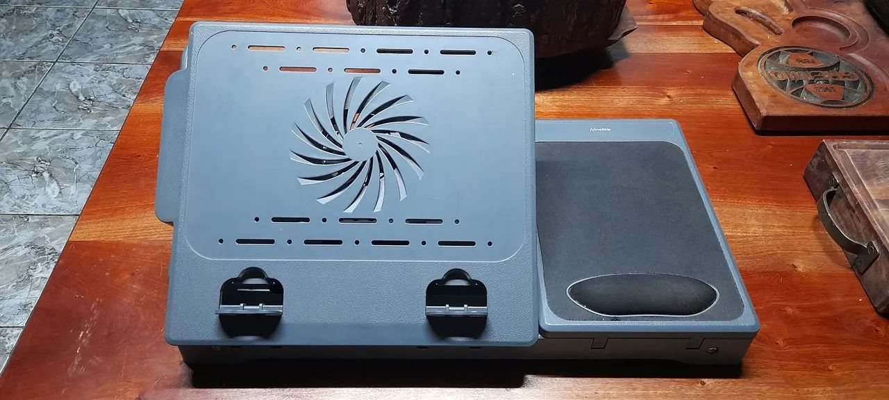 Suporte para Notebook com Cooler e luz led