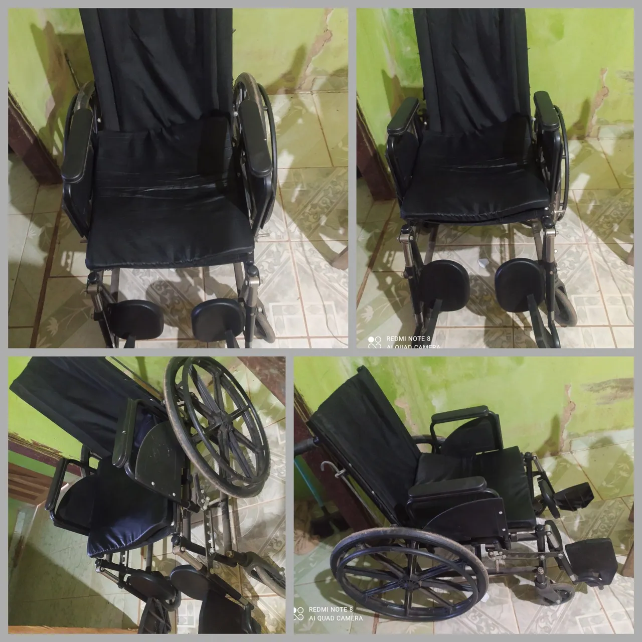 Cadeira de Rodas Confortável e Resistente