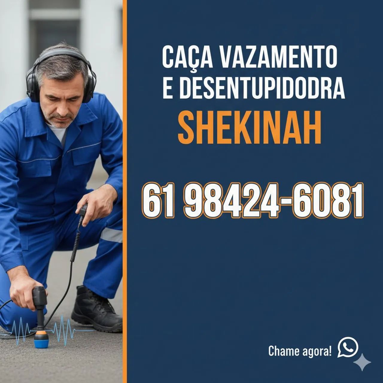 Caça vazamento shekinah