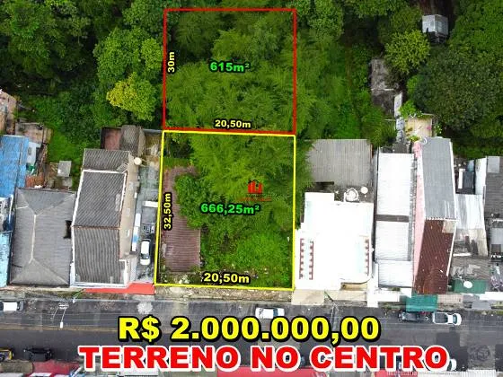 Terreno Comercial e Residencial na Leonardo Malcher (Centro) 667m²