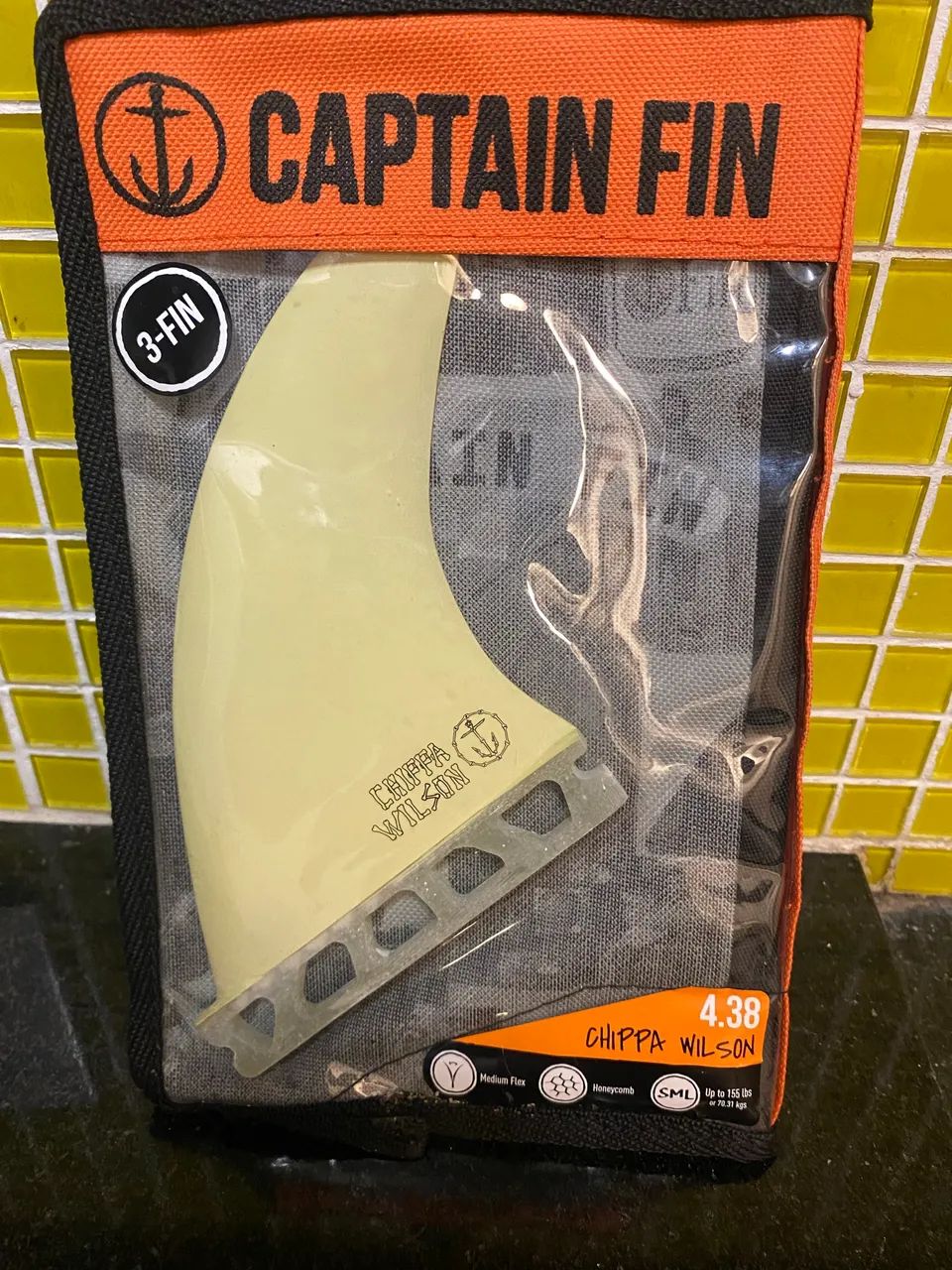 Quilha Futures Captain Fin Chippa Wilson - Esportes Aquáticos