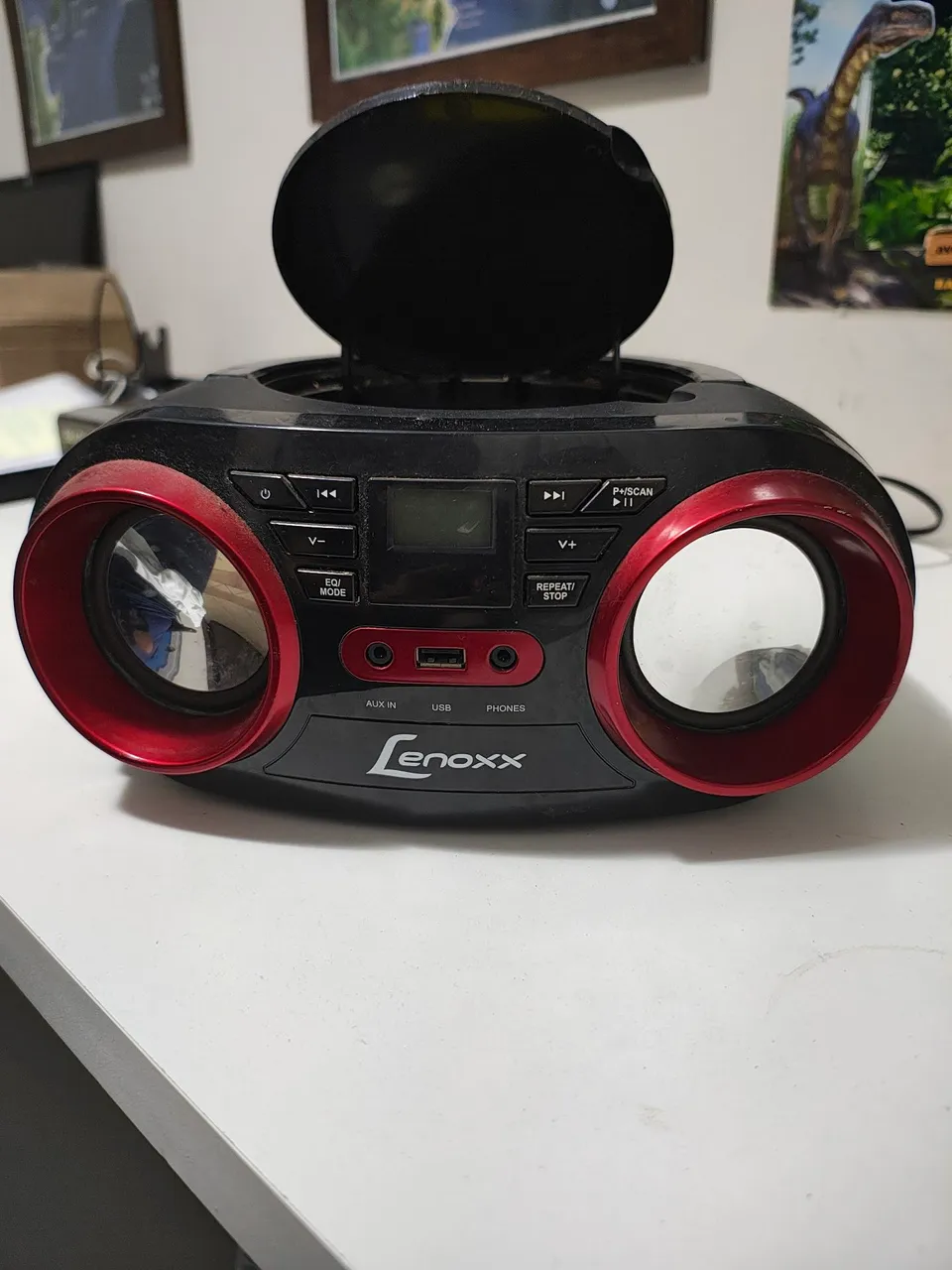 Rádio Lenoxx com CD Player entrada USB e auxiliar