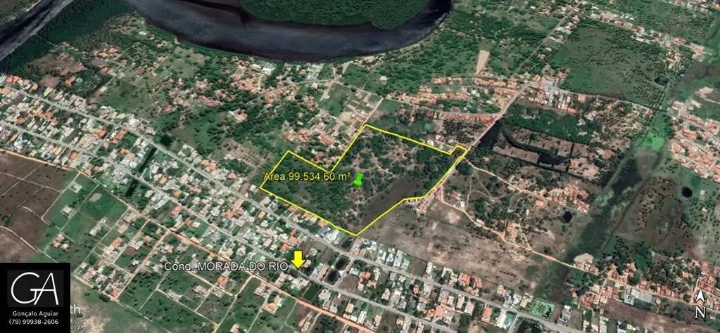 Área medindo 99.534,60 m² no Pov. São José. - Foto 4